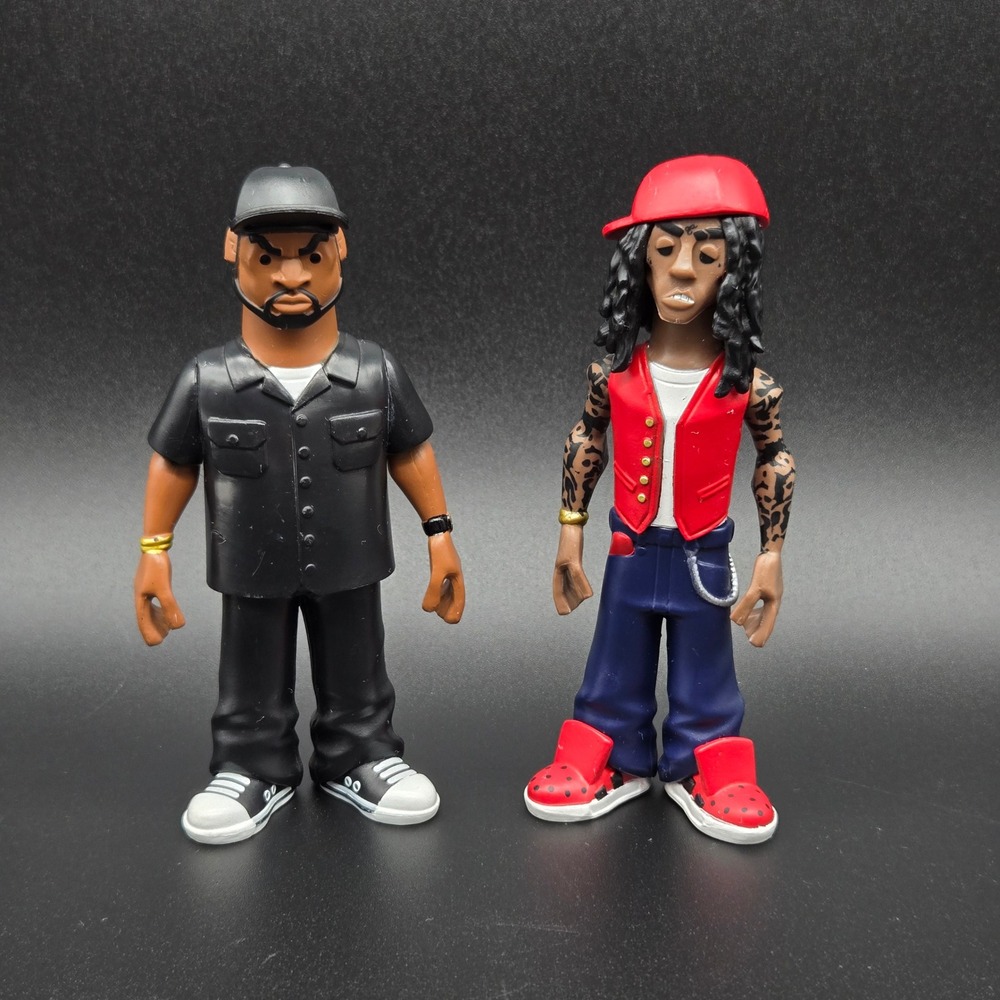 Funko Gold‎ Vinyl Figures Lil Wayne Ice Cube Multi Hip Hop Music Rap Collectible